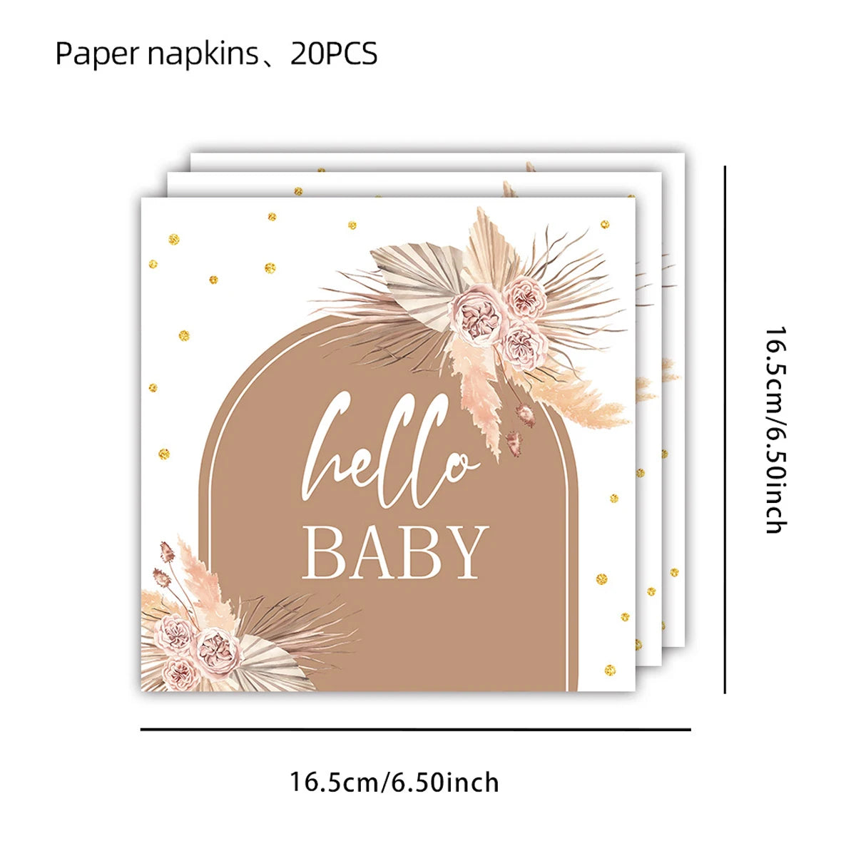Komplettes Party-Kit Baby Shower