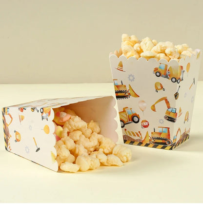 Baustellen Bagger Pappgeschirr