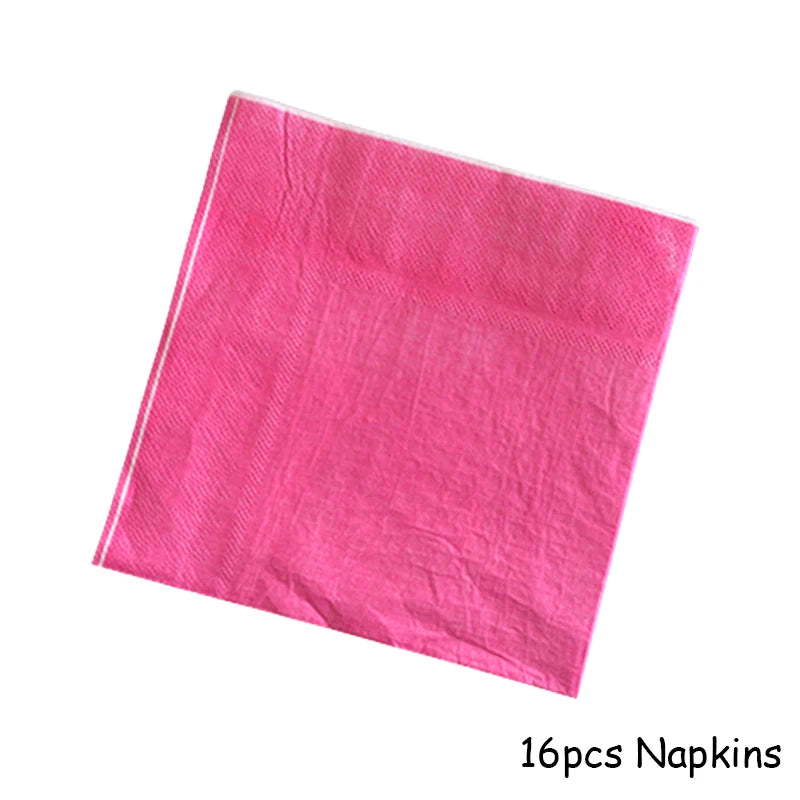 Pink Gold Party Pappgeschirr