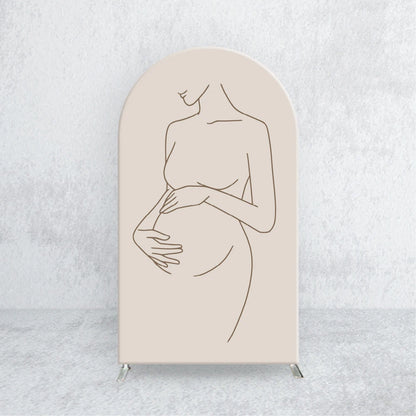 Baby Shower Party Hintergrund Bezug