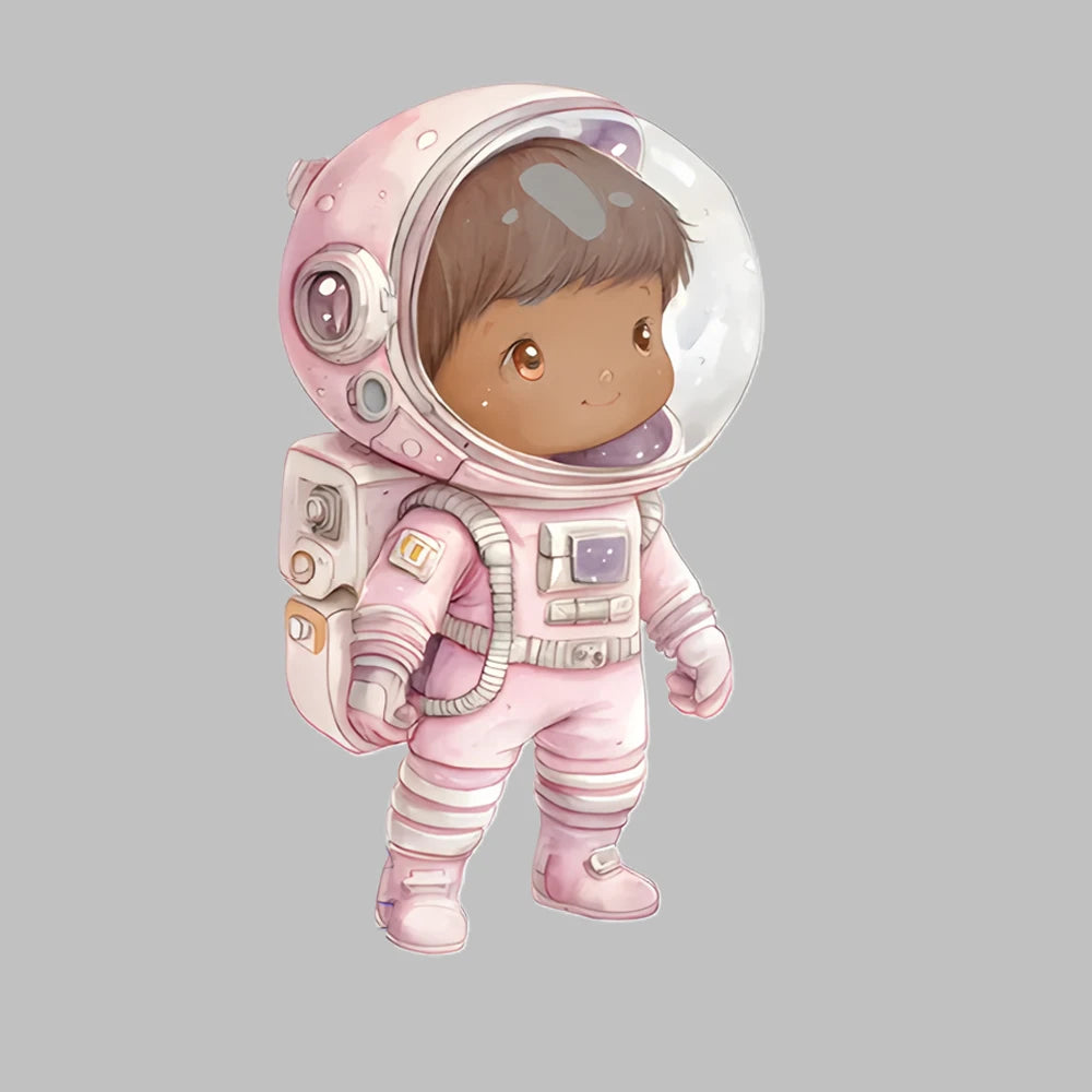 Rosa Astronaut Aufsteller