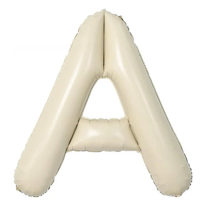1m Folien Buchstaben / Zahlen Cream
