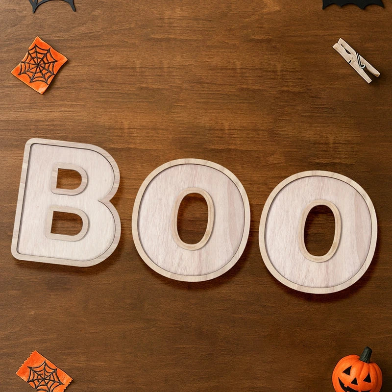 Halloween-Holztablett, Partyteller, Fledermausförmige Palette für Halloween-Dekoration