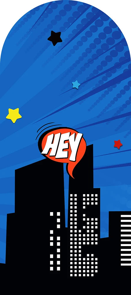 Superhero Comic Hintergrund Bezug