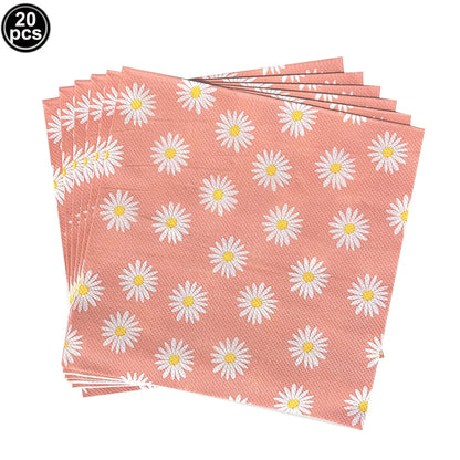 Daisy Party Pappgeschirr