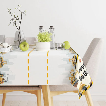 Baustellen Bagger Pappgeschirr