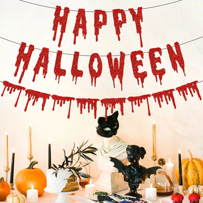 Happy Halloween Banner Party Dekoration