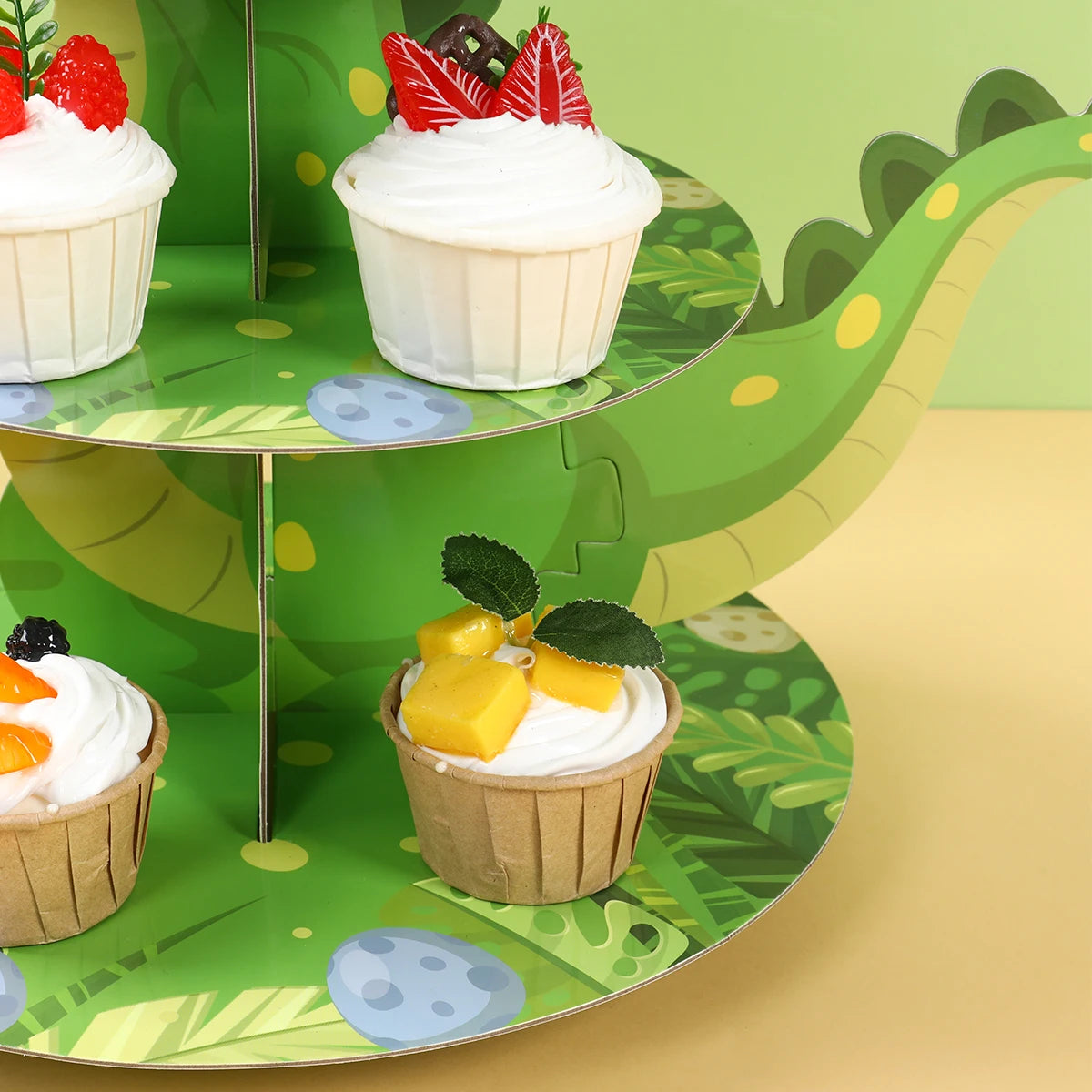 Dinosaurier Cupcake Ständer Geburtstag