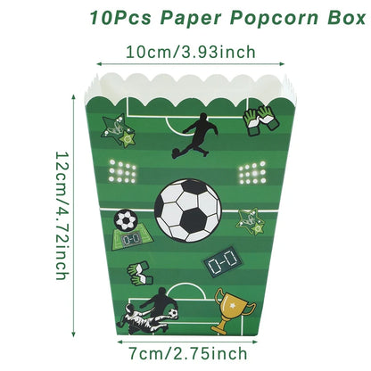 Fußball-Kuchen- & Cupcake-Topper Pappgeschirr
