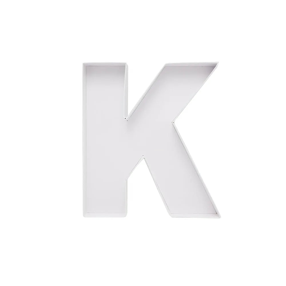 Buchstaben Schablone für Snacks