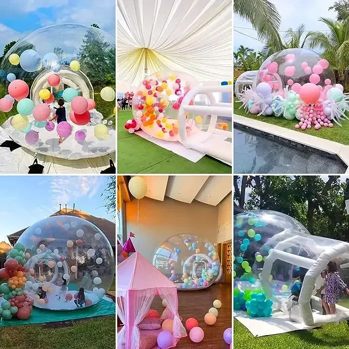 Aufblasbares Bubble House / Inklusive Pumpe