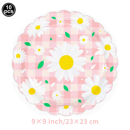 Daisy Party Pappgeschirr
