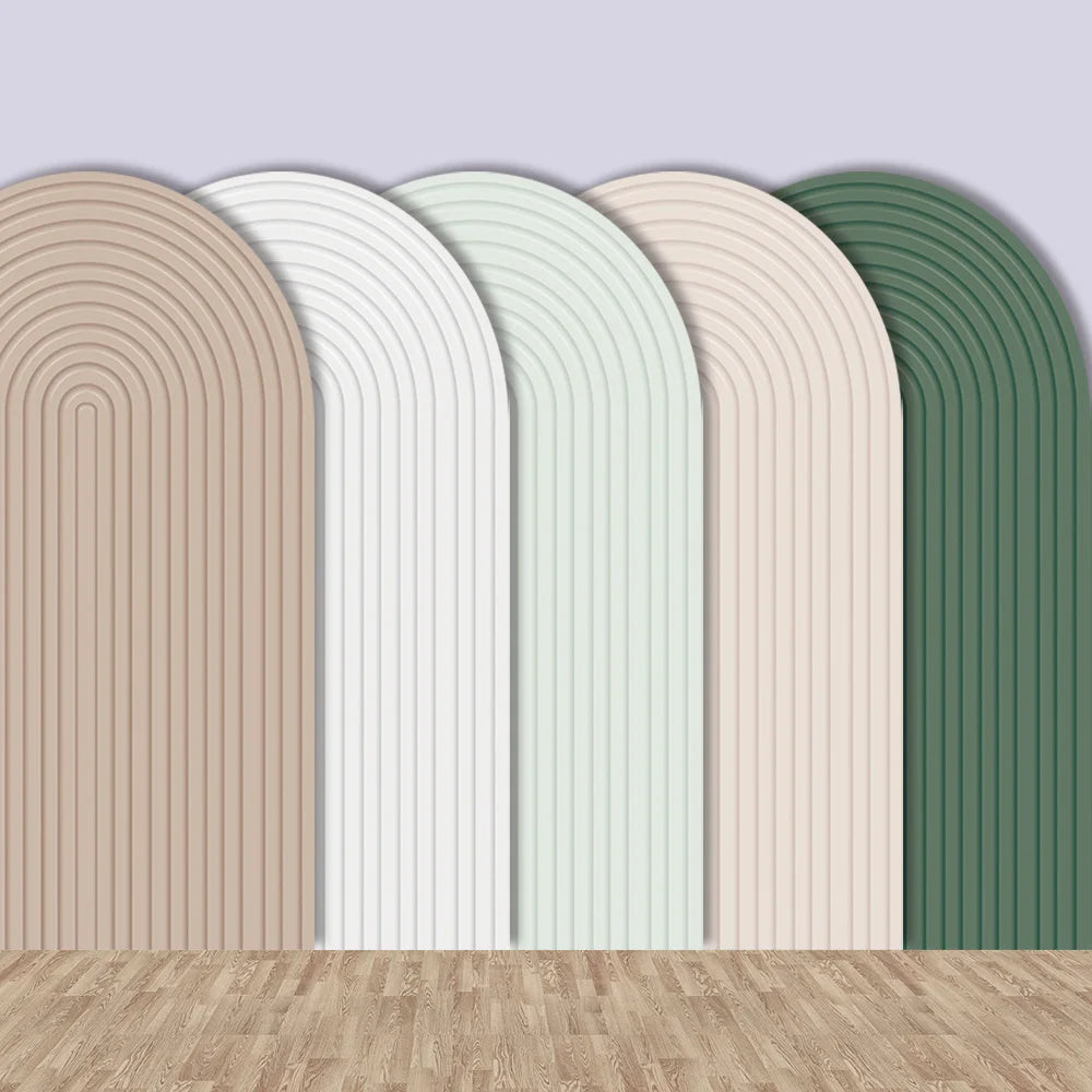 Geriffelte 3D Optik Hintergrund Bezug