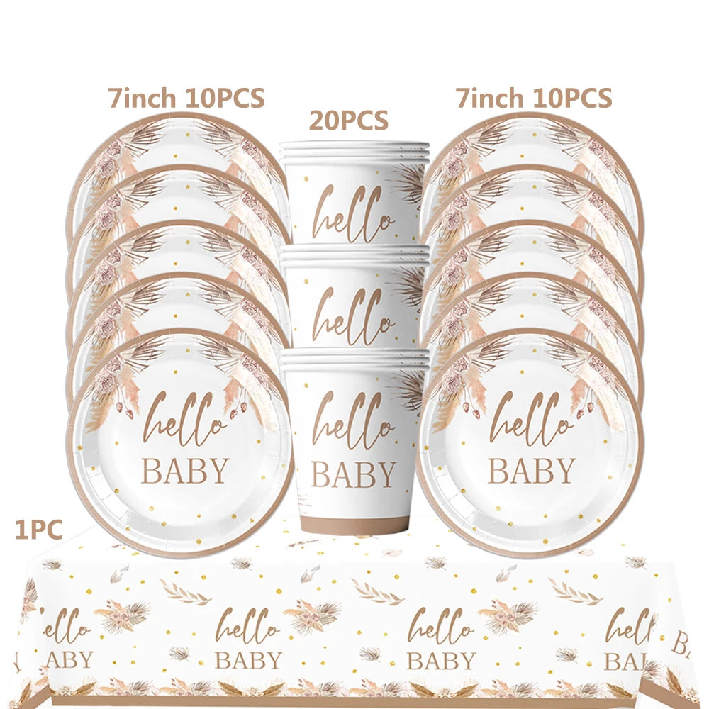 Komplettes Party-Kit Baby Shower
