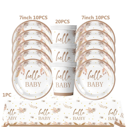 Komplettes Party-Kit Baby Shower