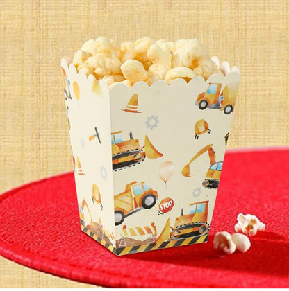 Baustellen Bagger Pappgeschirr