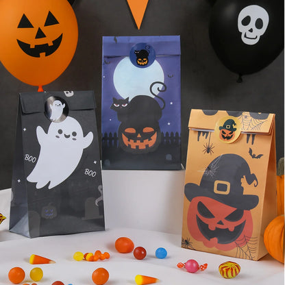 Halloween-Geschenktüten ideal für Süßes oder Saures,