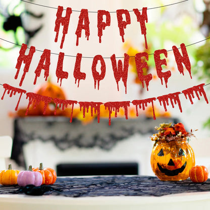 Happy Halloween Banner Party Dekoration
