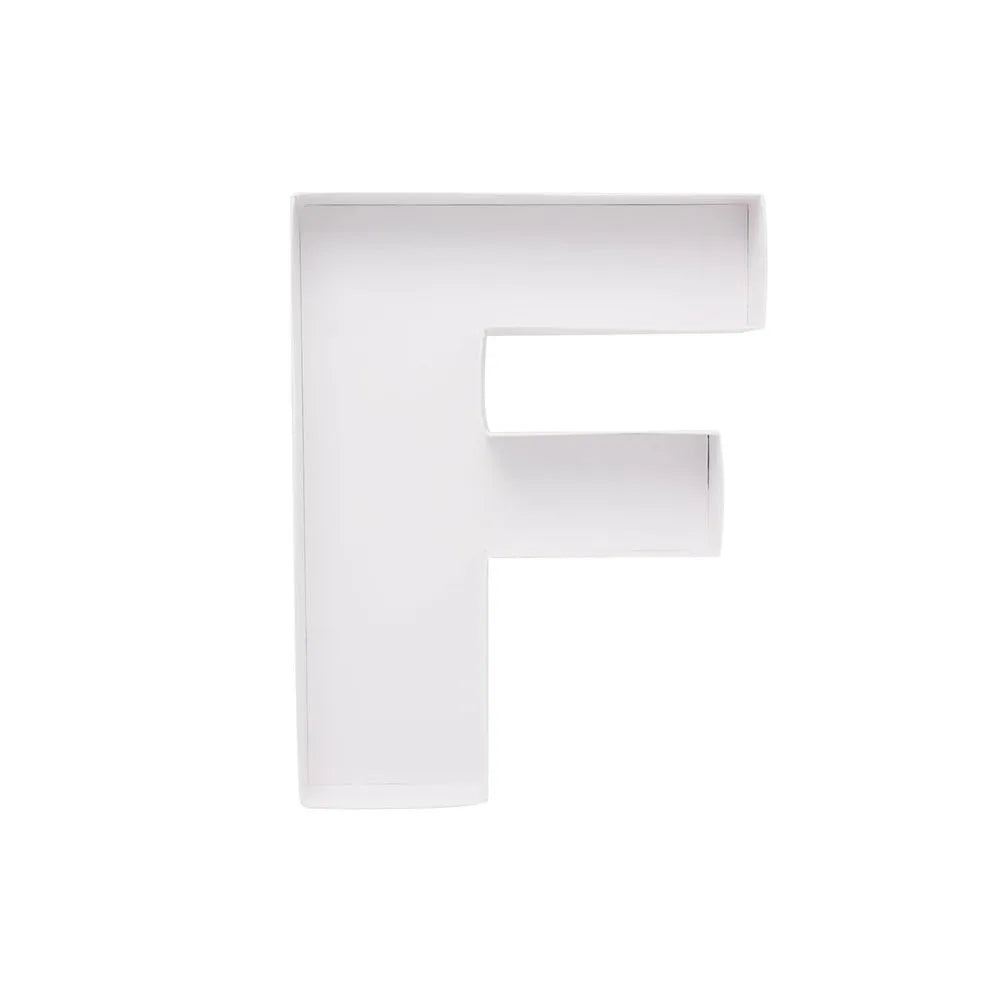 Buchstaben Schablone für Snacks