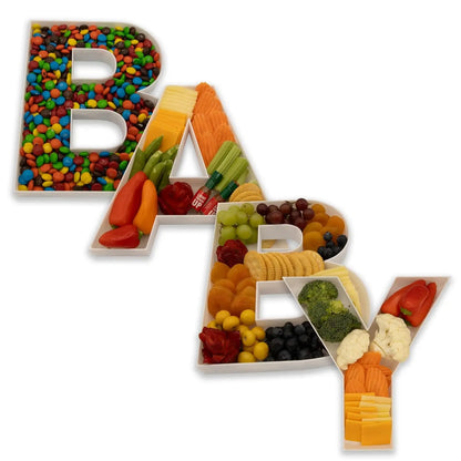 Buchstaben Schablone für Snacks