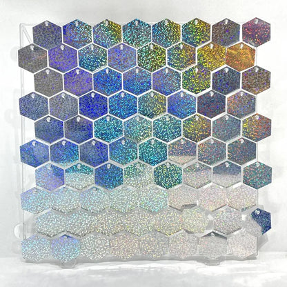 Schimmernde Pailletten-Wandpaneele 30 × 30 cm 12/16/18 Stück