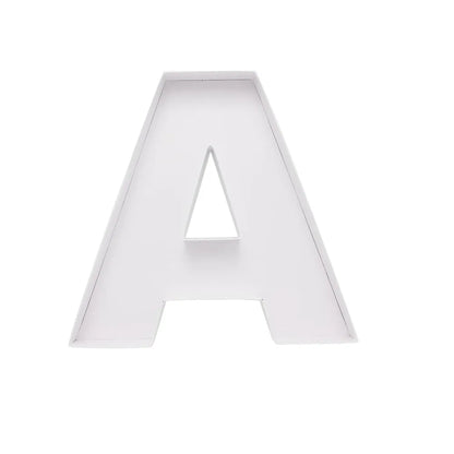 Buchstaben Schablone für Snacks