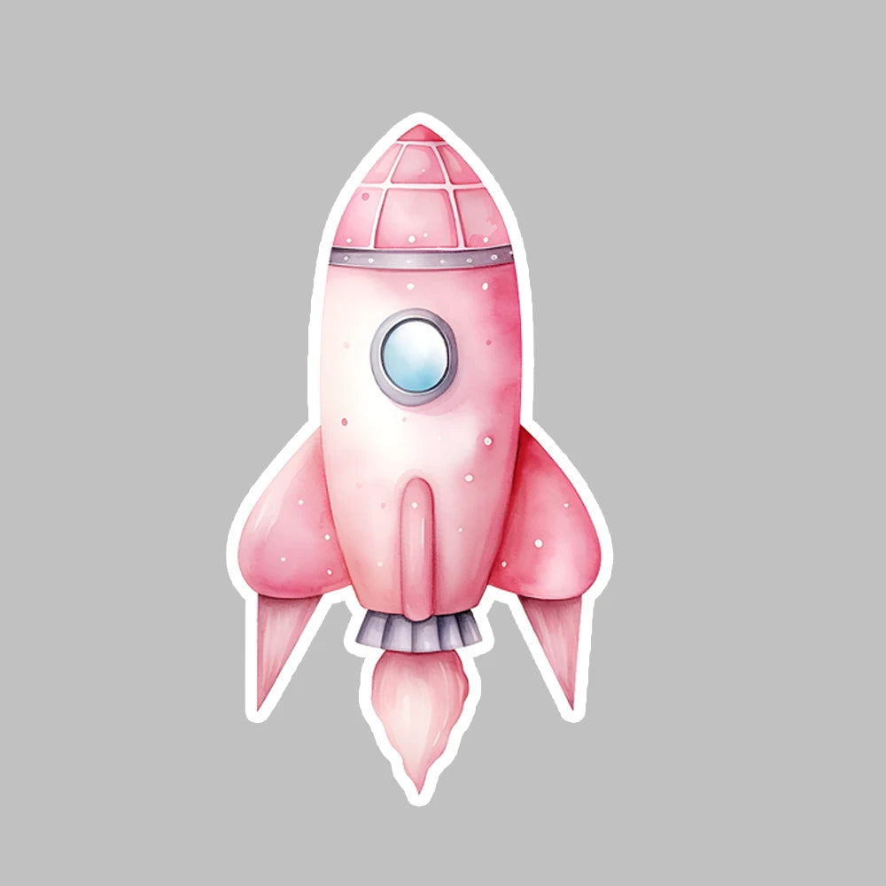 Rosa Astronaut Aufsteller