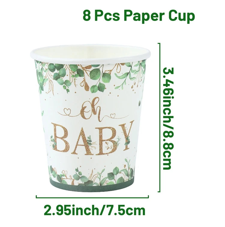 „Oh Baby“  Pappgechirr