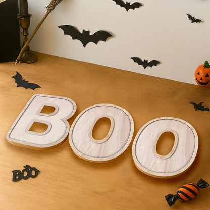 Halloween-Holztablett, Partyteller, Fledermausförmige Palette für Halloween-Dekoration