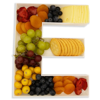 Buchstaben Schablone für Snacks