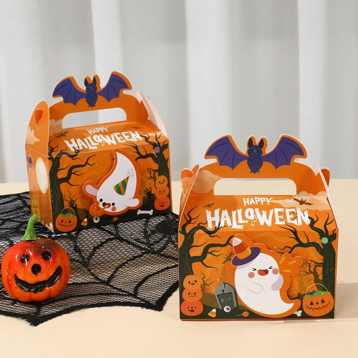 Halloween DIY Geschenk Boxen