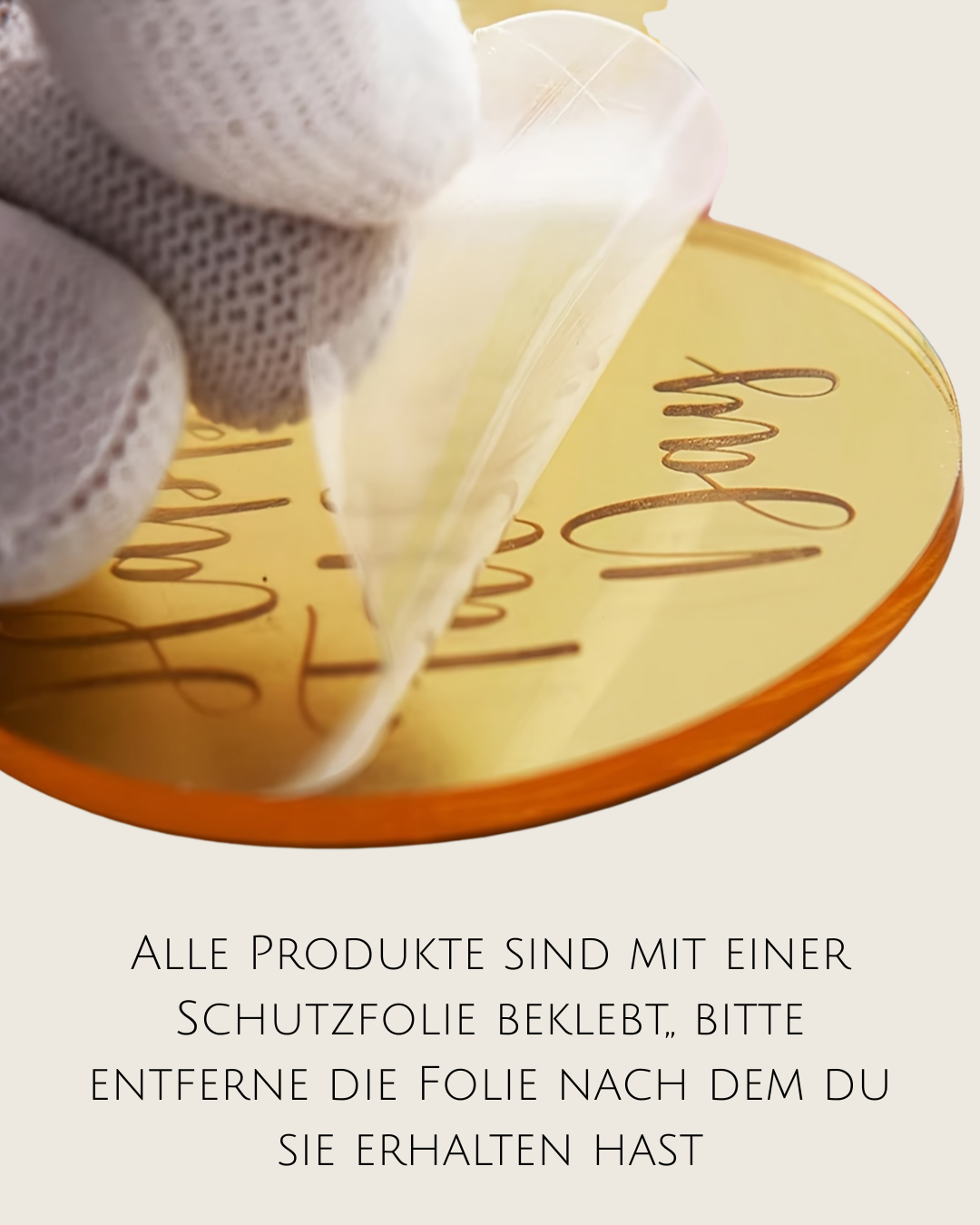 Personalisierte Namensschilder für Gläser & Tischkarten (Set mit 10/20/50 Stück)