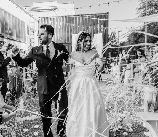 Handwurf-Luftschlangen / Feiern ohne aufräumen