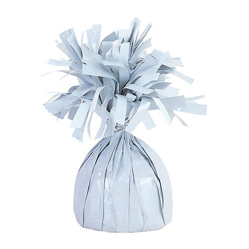 Balloon Weights - Foil - White - 12 St.