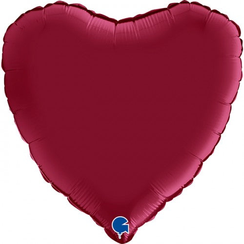 Heart Satin Cherry